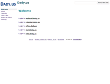 Tablet Screenshot of dady.us